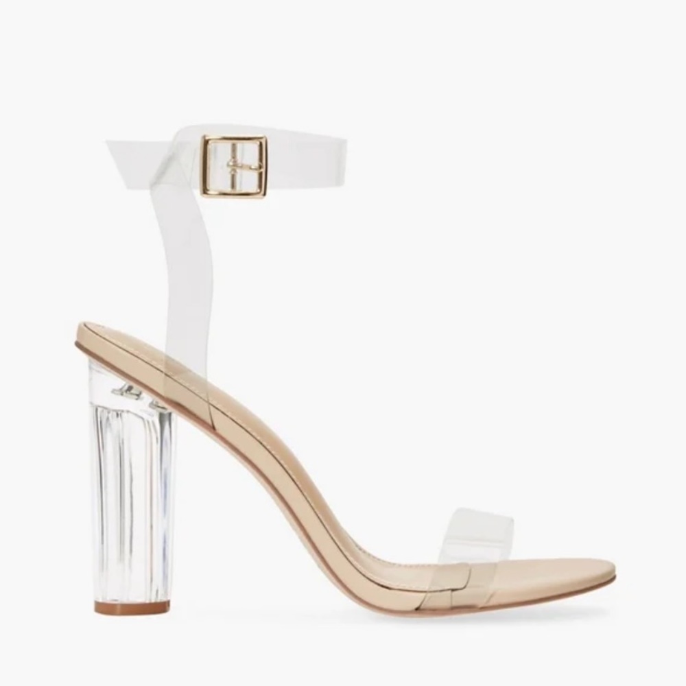 Clear plastic Heels